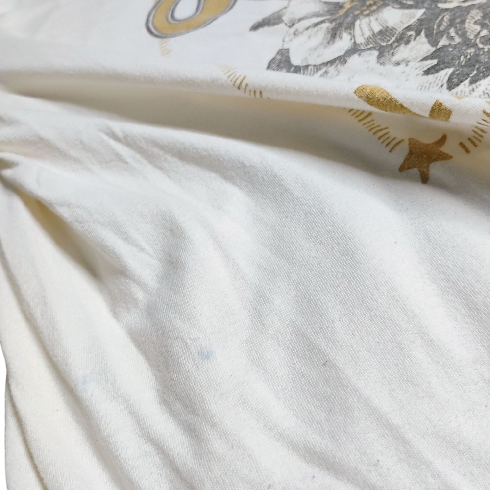 Gildan ALABAMA Live In Concert Vintage Tour Shirt XL Cream Short Sleeve Tee - Picture 9 of 12